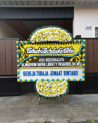 Papan Bunga Duka di Tenilo