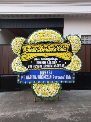 Papan Bunga Duka di Tenilo
